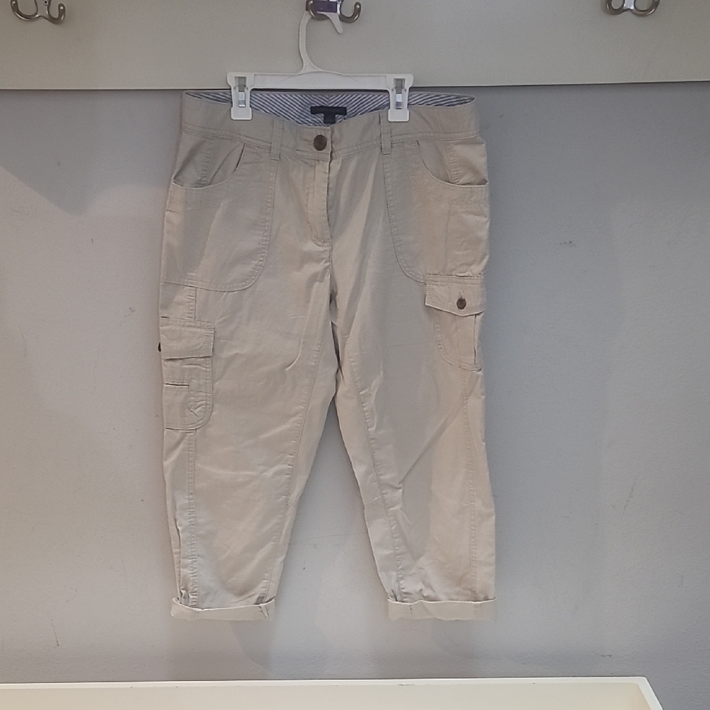 Beige Cargo Pants